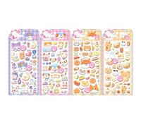 Pegatinas 3D - PVC, pegatinas con estampado de canina, bonito diseño | Journaling And Craft Sticker Set Water Bottle And Scrapbooking Stickers for Kids, Teens, Adults, Craft Lovers, Students