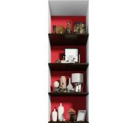 Pegatinas adhesivas 3D | Pegatina de pared efecto 3D 4 estantes de diseño - Pegatinas de pared para dormitorio adulto - Pegatinas de pared 3D - Decoración de pared - Pegatinas de pared Trompe el ojo |