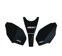 Pegatinas Adhesivas Protector Lateral Del Depósito De Combustible Motocicletas Para K1200S (2006-2009) Y K1300S (2013-2016)(A-Red3)