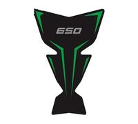 Pegatinas Almohadillas Tanque Motocicleta Protector Agarre Gas Lateral Calcomanía Para Kawasaki Para Ninja650 Para Z650 2018-2025 Tracción(Green-1Pcs)