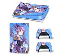 Pegatinas Anime Decal Skin Para PS5 Edición Digital Consola 2 Controladores Funda Vinilo Skins Wraps, Sin Burbujas, Resistente Arañazos 25222 Cubierta De Calcomanía