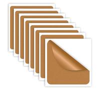 Pegatinas Anticolision para Cristal - 8ud de 12 cm Vinilo Cobre Antichoque de Personas y Pajaros para Ventana Escaparate (Cobre, 12 cm)