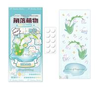 Pegatinas apilables 3D 3D apilables modelos lindos | Dibujos animados animales calcomanías para lápices tabletas tazas de agua para jardín de infancia aula recompensa fiesta