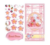 Pegatinas Apilables De Manualidades - Acabado Brillante Para Crear Miniaturas - Pegatinas Apilables 3D Escenas,para Scrapbooking Decoración del Hogar de Páginas y Recompensa