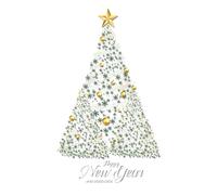 Pegatinas Árbol De Navidad Para Ventana De Vidrio - Decoración Estacional De Adhesión Electrostática - Adhesivos De Vidrio Tienda | Para Hogar Oficina Escuela Tienda Sala De Sala De Habitación