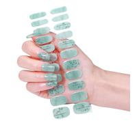 Pegatinas artísticas para uñas, estilo francés, tiras de gel, tiras de gel, tiras de esmalte curadas, calcomanías de decoración, envolturas de esmalte curadas