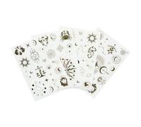 Pegatinas Astral impermeables y reutilizables - Paquete de pegatinas: 81 stickers, optimas pegatinas para móvil, ordenador, tablet, etiqueta para botellas…