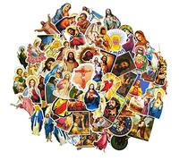 Pegatinas Biblia catolica Jesus pegatinas aesthetic stickers religion hombre mujer Maria madre de Jesus religion catolica pegatinas para agenda bullet journal laptop