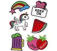 Pegatinas blandas, hoja 12,2 x 17,75 cm, manténgalo, 1 hoja