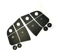 Pegatinas botones coche Compatible Con Benz Para W251 Para W164 Calcomanía Para Reparar Botones Del Coche Botón Pulsador Interior Del Volante