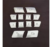 Pegatinas Botones Compatible Con Benz Para A B C E GLA CLA GLK GLE Class Para W212 W204, Cubierta Embellecedora Botón Elevación Cristal Para Ventana Coche Pegatina Para Interior Automotriz(color1)