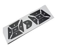 Pegatinas Botones Compatible Con Benz Para A207 2010 2011 2012 2013 2014 2015 2016 2017 Pegatina Adhesiva De Reparación De Botón De Volante De Coche