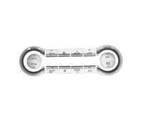 Pegatinas Botones Compatible Con Benz Para CLA Para C117 Para GLA Para X156 Estilo Coche Control Central Aire Acondicionado Botón Decoración Cubierta