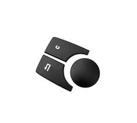 Pegatinas Botones Compatible Con Benz Para Clase C Para W204 2007-2014 Pegatinas Ajuste Cubierta Botón Función Multimedia Central Coche(Size1)