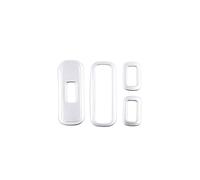 Pegatinas Botones Compatible con Benz para G clase para W463 G350 G400 G500 G55 G63 G65 G800 2019-2020 4 unids/set ABS, cubierta de marco de botón de elevación de ventana de coche(B)