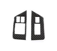 Pegatinas Botones Compatible Con Nissan Para GTR R35 2008-2016, Accesorios Para Decoración Automóviles, Ventana Estilo Coche Botón Elevación Cristal Cubierta Marco Pegatina Embellecedora(color1)