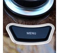 Pegatinas Botones Compatible con para 5 Series E60 2004-2009, estilo de coche, Panel de Control Multimedia, decoración de botones, pegatinas embellecedoras, cubiertas(B)