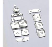 Pegatinas Botones Compatible con para Q50 Q50L Q70 QX50 QX60, perilla de botón de elevación de vidrio para ventana de puerta Interior, cubierta decorativa, pegatina embellecedora