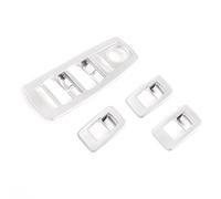 Pegatinas Botones Compatible Con Para X3 E83 2006 2007 2008 2009 2010 Auto Interior 4 Unids/set ABS Ventana De Coche Botones De Elevación Marco Pegatinas(B)