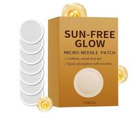 Pegatinas Bronceadas | Almohadilla De Resplandor De Duración Bronceado De 7 Piezas Para Solarium | Para Exterior Interior Hogar Viajes Diarios Soles Sensibles Grasa