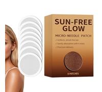Pegatinas Bronceadoras Corporales | Almohadilla Bronceado Natural Larga Duración - 8 Parches Corporales Bronceado Solar Gradual | Para Cuello Espalda Pecho Brazos Piernas Uso Exterior Hogar Viajes Pla