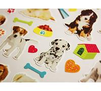 Pegatinas - Cachorros y sus accesorios - Glitter