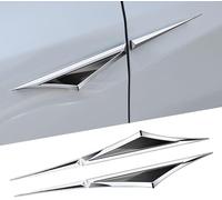Pegatinas Coche para Renault Modus Mit NE73/VA2 Klinge, Decoración Lateral 3D Sport para Estética de Carrocería y Protección de Pintura,Black