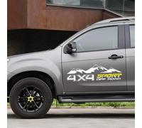 Pegatinas Coche Tuning para Renault Trafic 2 3 Camper Van MK2 MK1 MK3, Calcomanías Vinilo Modificado, Etiqueta engomada Lateral del Cuerpo del Coche,Yellow-1B