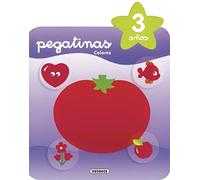 Pegatinas colores 3 años (Crece con pegatinas)