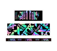 Pegatinas compatibles con amortiguador bici Fox Float X factory 2022 (Holográfico)