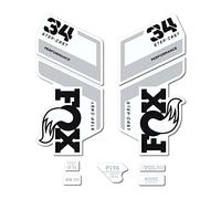 Pegatinas compatibles con horquilla bici Fox Float 34 SC Performance 2022 (Blanco)