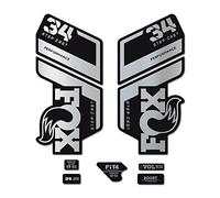 Pegatinas compatibles con horquilla bici Fox Float 34 SC Performance 2022 (Cromado Espejo)