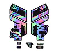 Pegatinas compatibles con horquilla bici Fox Float 34 SC Performance 2022 (Holográfico)