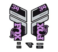 Pegatinas compatibles con horquilla bici Fox Float 34 SC Performance 2022 (Violeta)