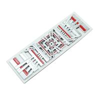 Pegatinas con Emblema para Tesla Model3/Y/S/X Plaid, Calcomanías con el Logotipo Emblema Insignia Adhesivo Pegatina,Silver