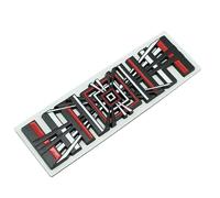 Pegatinas con Emblema para Tesla Model3/Y/S/X Plaid, Calcomanías con el Logotipo Emblema Insignia Adhesivo Pegatina,Multi-Colored