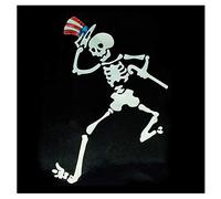 Pegatinas con incrustaciones para guitarras y bajo - Jerry Garcia (Grateful Dead) Esqueleto