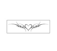 Pegatinas Cuerpo Love Wings Tatuaje Temporal Impermeable Pegatina Semipermanente