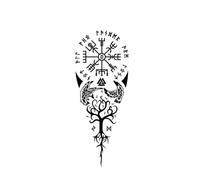Pegatinas Cuerpo Palabra Inglesa Carpe Diem Tatuaje Temporal Pegatina Impermeable Magia Semi Permanente(TYPE A)