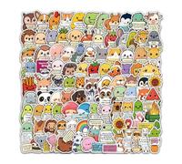 Pegatinas De Afirmación, Diseños Para Mejorar El Estado De Ánimo, 8 Cm, De Animales De Apoyo Emocional, Etiquetas De Citas Inspiradoras, Pegatinas De Estímulo Estudiantil, Diseño Impermeable