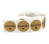 Pegatinas de agradecimiento españolas - Pegatinas de embalaje de agradecimiento en español | Pegatinas de agradecimiento personalizables | Pegatinas de agradecimiento personalizables, pegatinas de