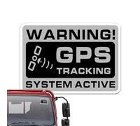 Pegatinas de alarma de seguridad para automóviles - Pegatinas de seguimiento GPS para automóviles, pegatinas de señales de advertencia de seguridad | Nota sobre el de alarma, ventanas