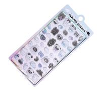 Pegatinas de animales de dibujos animados - 20 x 9,5 x 0,5 cm pegatinas autoadhesivas para niños, pegatinas de álbum de recortes, etiquetas decorativas lindas, pegatinas coloridas para manualidades