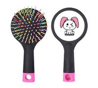 Pegatinas de animales, diseño Art Deco de moda, para desenredar el pelo, base de cojín