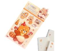 Pegatinas de animales | Etiqueta engomada 3D Animal Portátil - Diseño Placas para Diario | Para Niños Adultos Aula Recompensa Portátil Skateboard Planner Teléfono