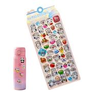 Pegatinas de animales: lindo juego de calcomanías 3D, pegatinas decorativas para manualidades de animales, pequeños adhesivos, suministros de arte para bricolaje | Accesorio divertido para por