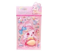 Pegatinas de animales lindos, calcomanías 3D para planificador - Pegatinas de scrapbooking con textura suave al tacto, para, adultos, álbumes de recortes, PC portátil, monopatín, diario, ordenador, T