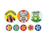 Pegatinas de animales y estrellas, paquete de parachoques (1310 pegatinas)