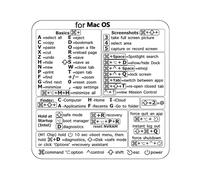 Pegatinas de atajos de teclado, Guía de referencia rápida de Word/Excel, Atajos de teclado, Hojas de trucos para teclado impermeables, Atajos de teclado para computadora portátil para ventana, 13-16 p