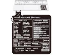 Pegatinas De Atajos De Teclado - Guía Rápida Word, Adhesivo Antisuciedad | Ideal para PC Laptop, Photoshop, Productividad Oficina Estudio Uso Diario